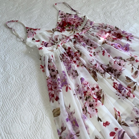 Long floral Dress - Picture 6 of 8